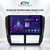 Pour Subaru Forester 3 SH Impreza GH GE 2007-2013 Autoradio Carplay Android Auto Lecteur DVD Écran d'unité principale compatible
