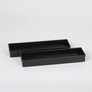 Compact Black Mahjong Tray Box 1.18 Inch Fit for 30mm American Mahjong Tiles Sturdy Portable Organizer Ideal for Ladies <b>Game</b> Day - Product Image 6