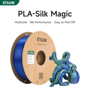 Pour <span class=keywords><strong>Esun</strong></span> <span class=keywords><strong>PLA</strong></span>-Silk Magic 1.75mm 1KG Filament d'imprimante 3D en vrac tiges en plastique mat de meilleure qualité pour moulage - Product Image 2