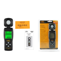 Vente en gros - Luxmètre AS803 - Résolution 0,1 LUX - 2 échantillons/secondes - Détecteur de luminosité - Testeur de luminosité - Photomètre de lumière visible