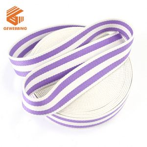 Custom Polyester Cotton <b>Webbing</b> Canvas Belt Roll Woven 100% Recycled Polyester <b>Webbing</b> Tape <b>Webbing</b> Sling Belt for Garment - Product Image 2