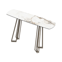 Table à manger réglable de style nordique moderne, plateau blanc, pieds en métal, panneau écologique, garantie 1 an pour salon, atelier