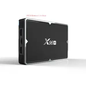 X96H Allwinner H603 CPU akıllı 6K 2GB 16GB çift Wifi BT 4.1 Android 9.0 TV kutusu HD android dört çekirdekli 6K medya oynatıcı