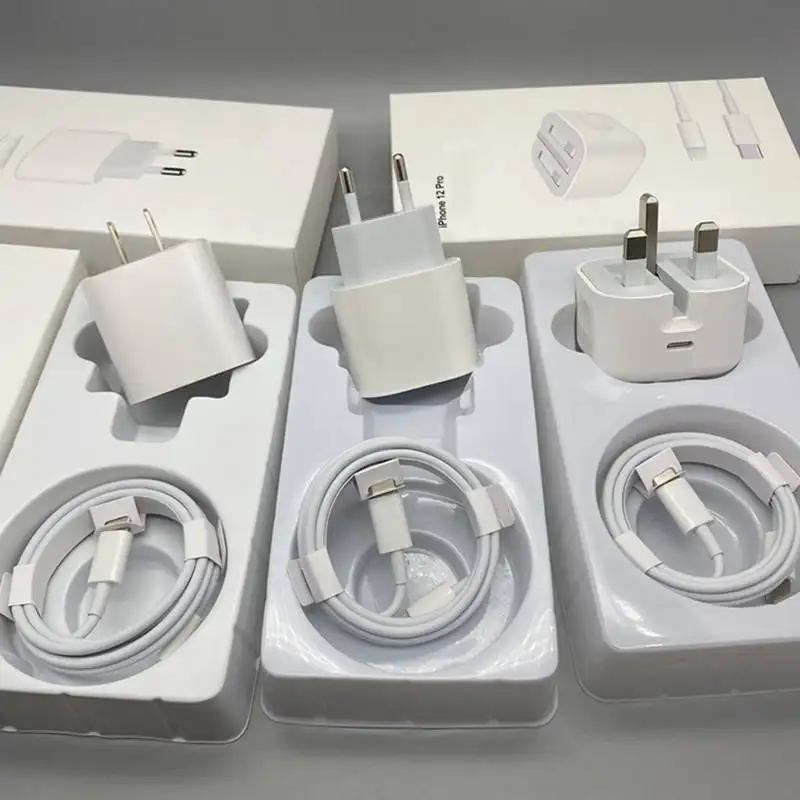 Us Eu Uk Original Wholesale Type C Fast Charger For Apple Fast 20w Pd Charger For Iphone 14 Usb-c 18w Power Adapter