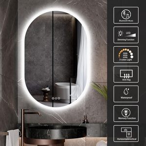 CF BLM1005 moderno maquillaje vanidad pantalla táctil inteligente luz LED <span class=keywords><strong>espejo</strong></span> <span class=keywords><strong>de</strong></span> pared gafas <span class=keywords><strong>baño</strong></span> <span class=keywords><strong>Baño</strong></span> Espejos decorativos con luz LED - Product Image 4