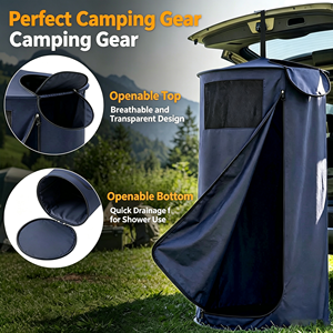 Tente de change portable quatre saisons imperméable, tente de douche pour voiture, ouverture rapide automatique, pour <span class=keywords><strong>camping</strong></span>, voyage, une personne - Product Image 2