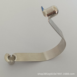 Collier de serrage en U à double tête en forme de V 9*11*65mm en acier au manganèse zingué pour tentes de véhicules pour enfants et équipements de fitness - Product Image 2