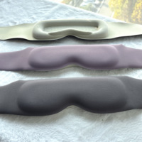 Masque de sommeil occultant 3D lesté 2026, anti-lumière, ultra-doux, avec billes de verre