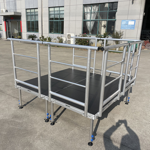 Structure de scène modulaire portable en aluminium robuste, capacité de charge de 1000 kg, <span class=keywords><strong>plateforme</strong></span> événementielle pour grandes manifestations musicales en extérieur - Product Image 4