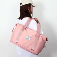 Sac de sport pliant extensible de grande capacité à la mode Sac de sport léger et étanche pour les voyages
