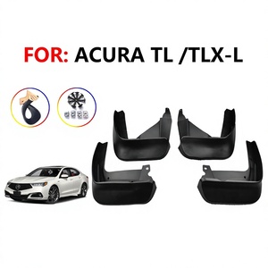 Guardabarros para Acura TLX L, 31.5x26.5x13.5cm, Plástico Negro, para Modelos 2018 en Adelante, Deflectores para Auto - Product Image 5