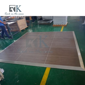 Wholesale Customized Dance Floor with Wooden Grain Panel for Wedding Parties - Product Image 5
