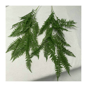 Artificial Fern <b>Leaves</b> 103cm Soft Rubber <b>Wall</b> Hanging Home <b>Decoration</b> Greenery - Product Image 5