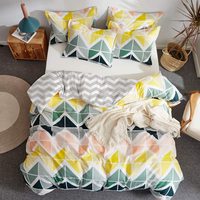 Drap de lit en microfibre 100% polyester personnalisé Dream impression numérique Home Designer lit housse de couette ensemble de literie Queen Size