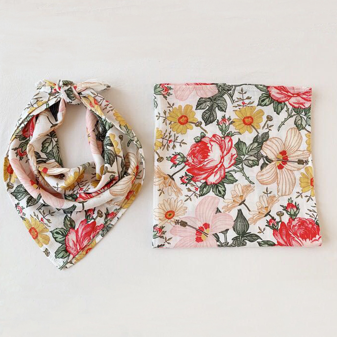 Instagram Лидер продаж супер мягкий 60x60 см органический хлопок, бамбук муслин детские нагрудники бандана слюни нагрудники