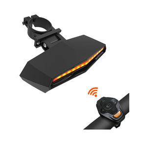 Racer Mtb USB Parts Alarm Night Riding Safety Lamp Intelligent Taillight Turn signal Motorcycle Mountain Rear <b>Lights</b> - Product Image 5