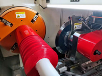 Machine de découpe verticale automatique pour ruban adhésif en plastique, tissu et silicone, avec couvercle de sécurité, 1300 mm, faible bruit