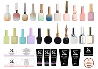 Vernis à ongles gel UV super brillant réfléchissant HS OEM, longue tenue, sans HEMA ni TPO, flacon vegan non toxique 15ml, vernis gel disco