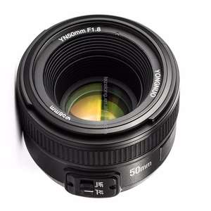 YONGNUO-lente de <span class=keywords><strong>c</strong></span>ámara YN 50 mm F1.8 MF YN50 mm f/1,8 <span class=keywords><strong>AF</strong></span>, apertura de enfoque automático para <span class=keywords><strong>c</strong></span>ámara Canon D5300 D5200 <span class=keywords><strong>D750</strong></span> D500 DSLR - Product Image 4