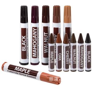 Kit riparazione <span class=keywords><strong>mobili</strong></span> legno marker Set pennarelli cera bastoni con temperino <span class=keywords><strong>mobili</strong></span> riparazione penna per macchie pavimenti pavimenti tavoli - Product Image 1