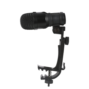 QK7 Kit de micrófono de batería dinámico con cable de 7 piezas (metal completo)-Juego de micrófono Kick Bass, <span class=keywords><strong>Tom</strong></span>/Snare & Cymbals - Product Image 3