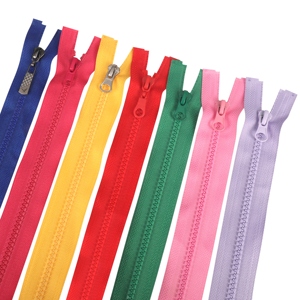 Yiwu dây kéo nhà máy tùy chỉnh nhựa vislon dây kéo fermeture Eclair 5 # nhựa dây kéo mở kết thúc kéo khóa cho quần áo - Product Image 4