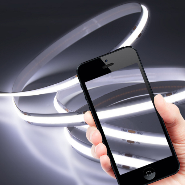 3 Years Warranty High Density High Cri Led Light Strip Cob Strip Light 12v 24v Flexible Cob Led Strip
