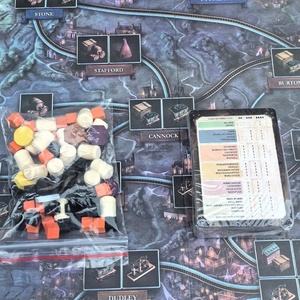 Versión en inglés: Juego de mesa de cartas personalizado de gran tamaño, estilo Birmingham, para la Revolución Industrial, con temática de estrategia y razonamiento, fabricado en China. - Product Image 5