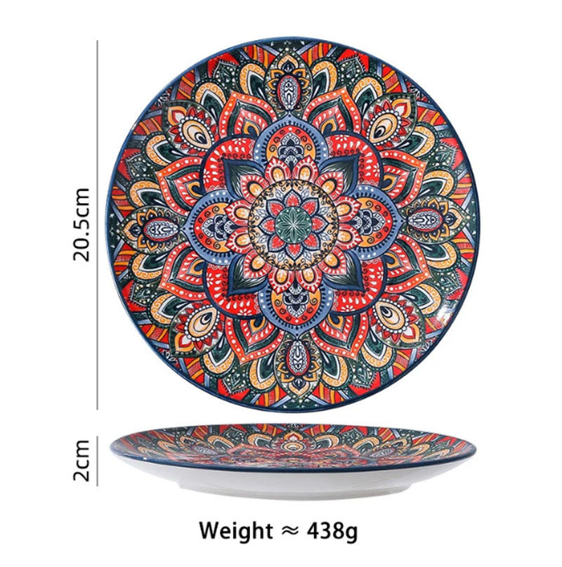 8in จานลึก