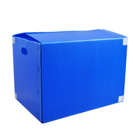 Boîte de rangement pliable en plastique PP creux, écologique, de haute qualité, personnalisable, pour supermarché et épicerie, résistante à l'eau, vente en gros