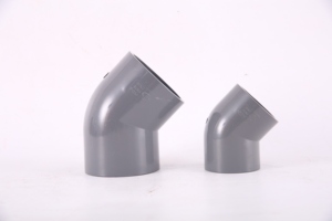 Nhựa cpvc 45 độ Phụ kiện đường ống khuỷu tay thẳng chéo <span class=keywords><strong>TEE</strong></span> cpvc nối cho hệ thống ống nước cung cấp nước khuỷu tay - Product Image 2