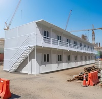 Casa Contenedor Prefabricada de Estructura de Acero Resistente para Campamentos Mineros y Campos Petroleros, OEM Ray-Zen