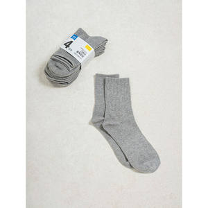 Set di quattro paia da Golf da uomo con collo medio grigio - Product Image 1