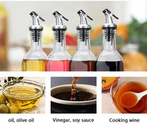 Tapón Dosificador para Botellas de Aceite de Oliva, Boquilla Antigoteo, Dispensador de <span class=keywords><strong>Vino</strong></span> para Aceite, Vinagre, Aderezos y <span class=keywords><strong>Vino</strong></span> - Product Image 5