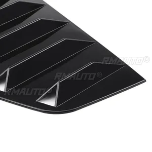 2x Car Side Rear <b>Window</b> Louver Shutter <b>Cover</b> for VW for Volkswagen Golf 6 MK6 GTI R 2010-2014 Rear Quarter Panel <b>Window</b> - Product Image 5