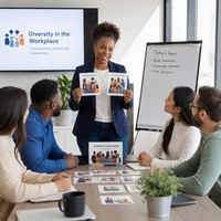 Impression personnalisée de cartes de conversation DEI, jeu de cartes de discussion sur l'inclusion, OEM pour les programmes de diversité d'entreprise