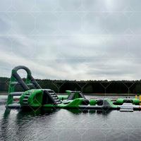 Grande coutume gonflable commerciale populaire d'équipement de parc aquatique pour le parc d'attractions d'Aqua flottant la meilleure liste des prix de bonne conception