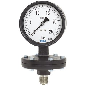 WiKA Pressure Transmitter 0...1 <b>Bar</b> 4...20 mA DC 10...30 <b>V</b> Stainless Steel IP65 - Product Image 3