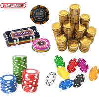 Mesin Cetak Injeksi Hidrolik Vertikal Efisiensi Tinggi Terkontrol PLC untuk PVC/PP/ABS, Mesin Pembuat Chip Poker dari Tanah Liat
