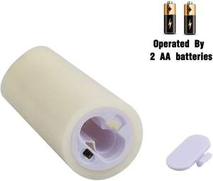 <span class=keywords><strong>Bougie</strong></span> pilier de luxe à LED sans flamme avec effet de flamme mobile, télécommandée et à piles, pour décoration de mariage et d'anniversaire - Product Image 4