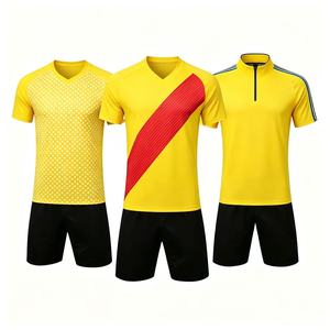 Vente en gros de maillots d'arbitre unisexes, ensemble de maillots d'arbitre de football, uniformes d'arbitre de football de haute qualité à vendre - Product Image 6