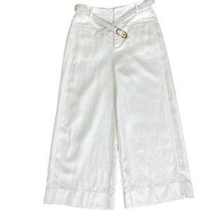 6190 <span class=keywords><strong>Pantaloni</strong></span> Larghi a Gamba Dritta in Cotone e <span class=keywords><strong>Lino</strong></span> per Donna, <span class=keywords><strong>Pantaloni</strong></span> alla Caviglia per Ufficio e Casual - Product Image 5