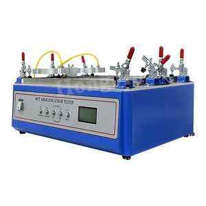 เครื่องทดสอบความทนทานต่อการขัดถูของสีสำหรับอาคาร อุปกรณ์ทดสอบความทนทานต่อการขัดถูของผลิตภัณฑ์เคลือบผิวด้วยไฟฟ้า - Product Image 1