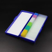 Laboratory Lab Ground Edges Color Frosted Microscope Slides