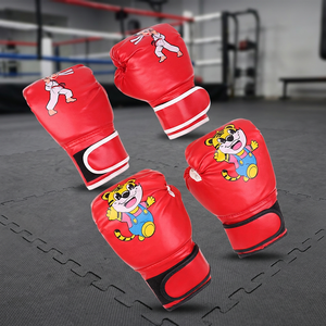 Gants de boxe professionnels de haute qualité 8oz/10oz/12oz en cuir PU, anti-humidité, fermeture auto-agrippante, personnalisables - Product Image 3