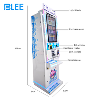 Distributeur automatique de pièces BLEE PRO, écran tactile, version anglaise, accepteur de pièces multi-valeurs, 3 méthodes de paiement, machine d'échange de pièces