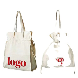 Sacs personnalisés avec logo OEM, sacs en toile de coton personnalisés pour femmes, couleur personnalisée, lettres blanches, sac fourre-tout tendance, sac de courses - Product Image 1