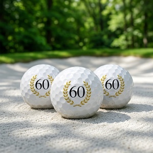 VASTUP Modèle 003 Lot <span class=keywords><strong>de</strong></span> 3 balles <span class=keywords><strong>de</strong></span> golf <span class=keywords><strong>de</strong></span> tournoi avec logo personnalisé Dureté 80-90 Idée cadeau anniversaire et anniversaire <span class=keywords><strong>de</strong></span> mariage - Product Image 2
