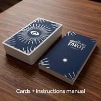 Cartes Oracle, impression personnalisée de tarot, jeu de divination spirituelle holographique, fournisseur en gros, directement de l'usine en Chine