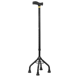 Aluminum Alloy Cane Adjustable Height Telescopic With <b>Light</b> For Elderly Walking Support - Product Image 3